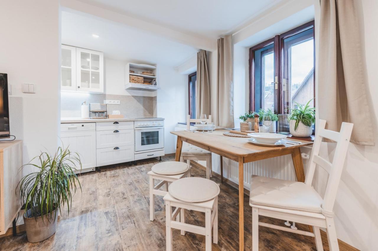Český Krumlov Konekt Apartment מראה חיצוני תמונה